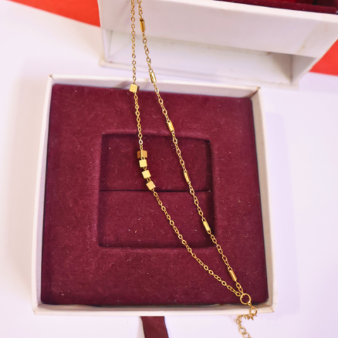 Amoura Heart Lock Chain Bracelet