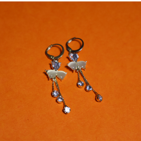 Aira Butterfly Crystal Drops