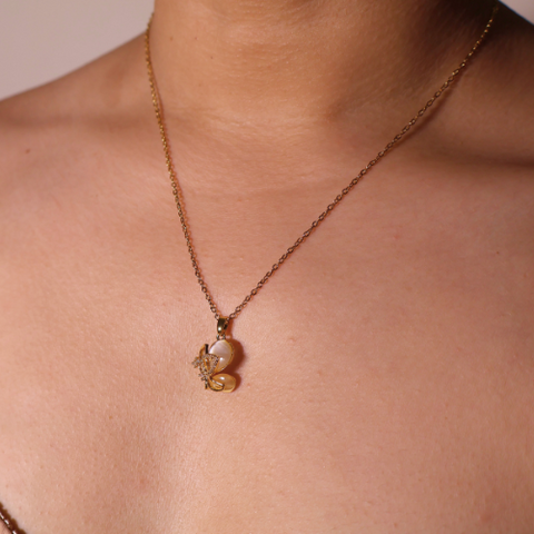 Fiora Butterfly Pendant Necklace