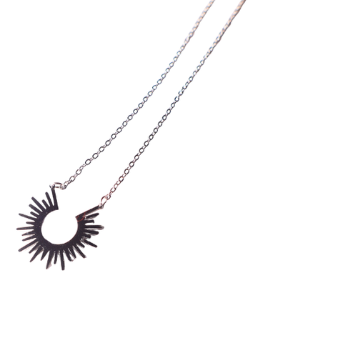 Sunburst Statement Necklace for Women