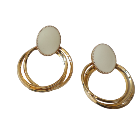 Ora Loop Drop Earrings