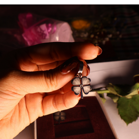 Four Leaf Clover Gold Earrings for Women