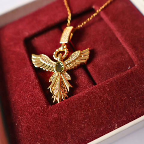 Guardian of Love Angel Wing Pendant Necklace