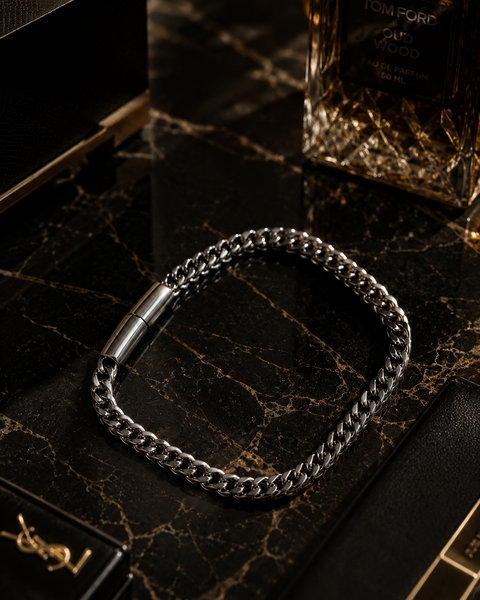 Men's Woven Stainless Steel Bracelet | Anti-Tarnish PVD-Plated