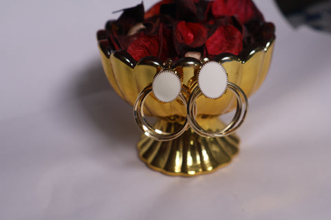 Ora Loop Drop Earrings