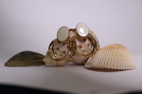 Ora Loop Drop Earrings