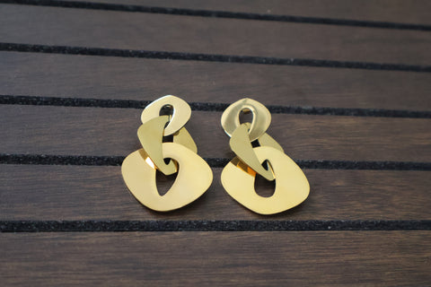 Nyra Interlink Drop Earrings