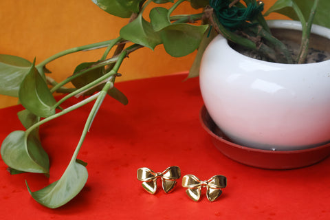 Elina Bow Studs