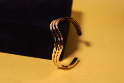Vanya Wave Cuff Bracelet