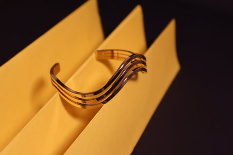 Vanya Wave Cuff Bracelet