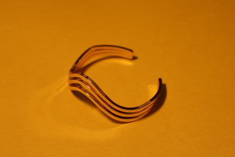 Vanya Wave Cuff Bracelet