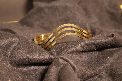 Vanya Wave Cuff Bracelet