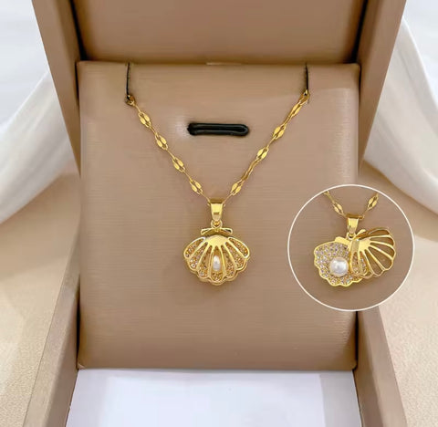 The Promise Within – Pearl Locket Necklace