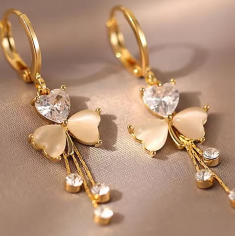 Aira Butterfly Crystal Drops