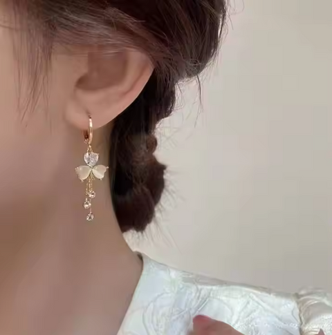 Aira Butterfly Crystal Drops