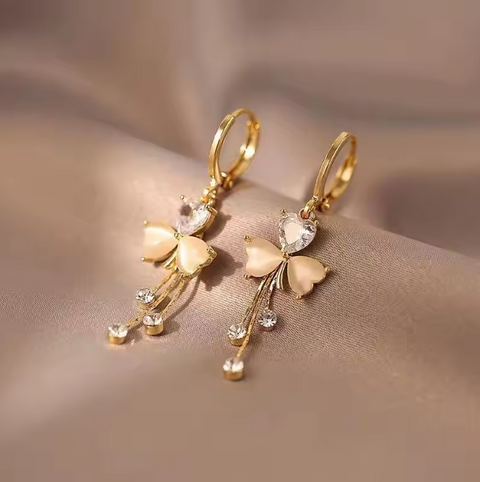 Aira Butterfly Crystal Drops