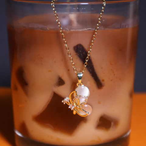 Fiora Butterfly Pendant Necklace