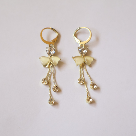 Aira Butterfly Crystal Drops